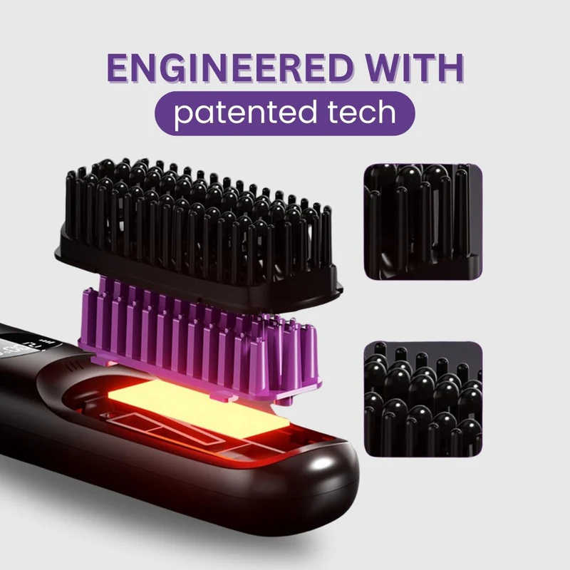 NOYAIR™ GoBrush Pro – Sleek Hair in Seconds, Anywhere