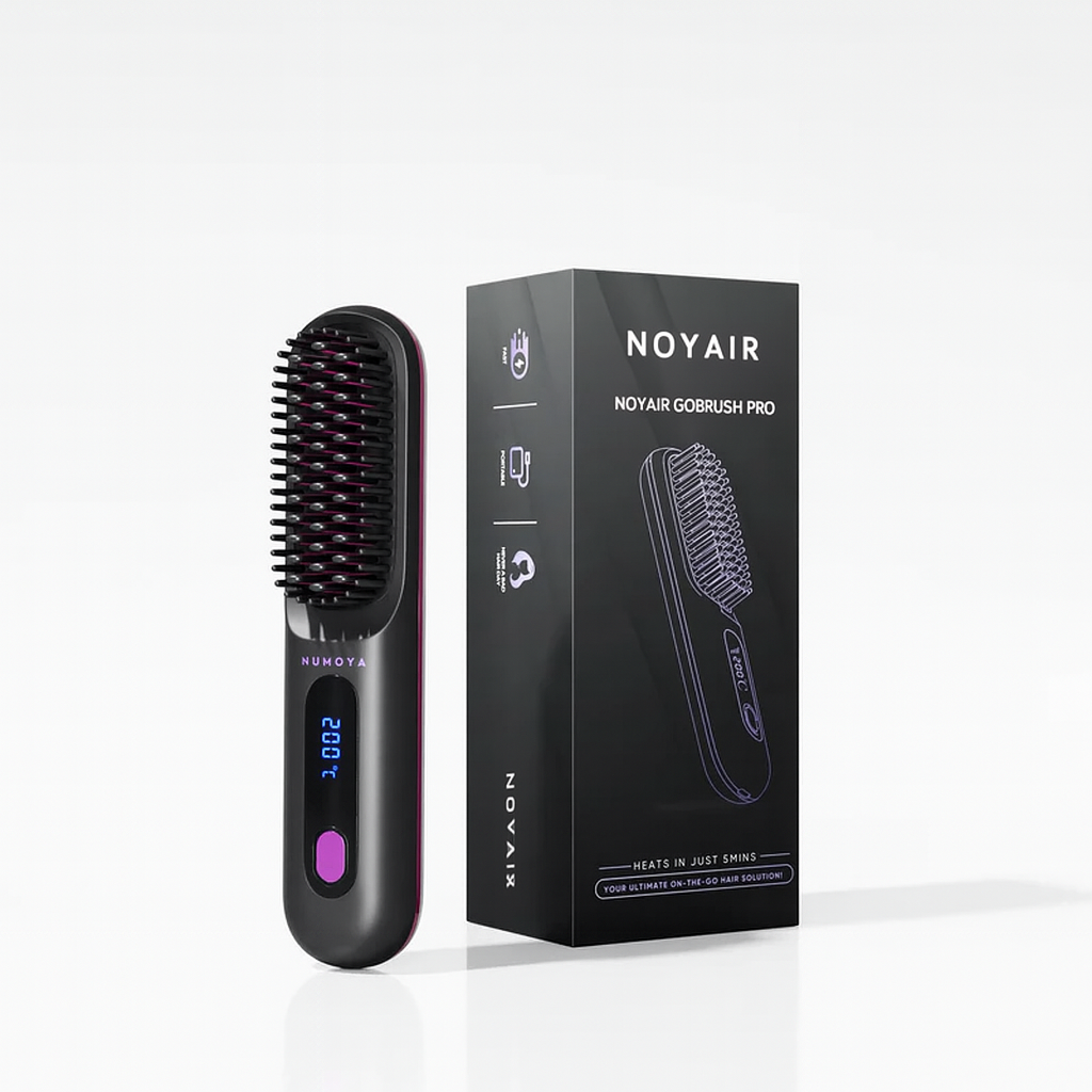 NOYAIR™ GoBrush Pro – Sleek Hair in Seconds, Anywhere