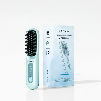 NOYAIR™ GoBrush Pro – Sleek Hair in Seconds, Anywhere