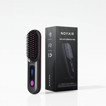 NOYAIR™ GoBrush Pro – Sleek Hair in Seconds, Anywhere