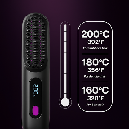 NOYAIR™ GoBrush Pro – Sleek Hair in Seconds, Anywhere